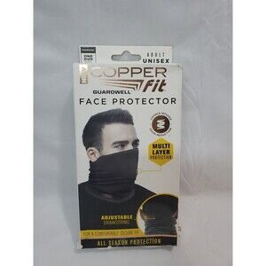 Copper Fit Face Protector With Drawstring By Guardwell open box read description